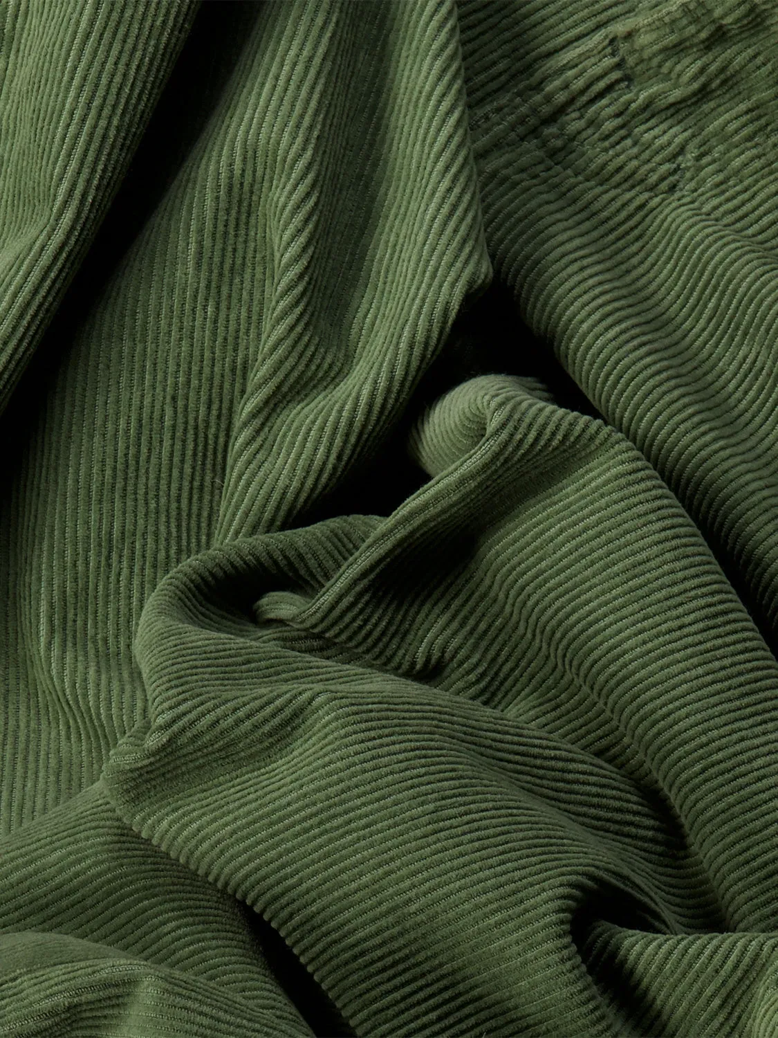 AO76 Corduroy Trousers Finn Olive Green