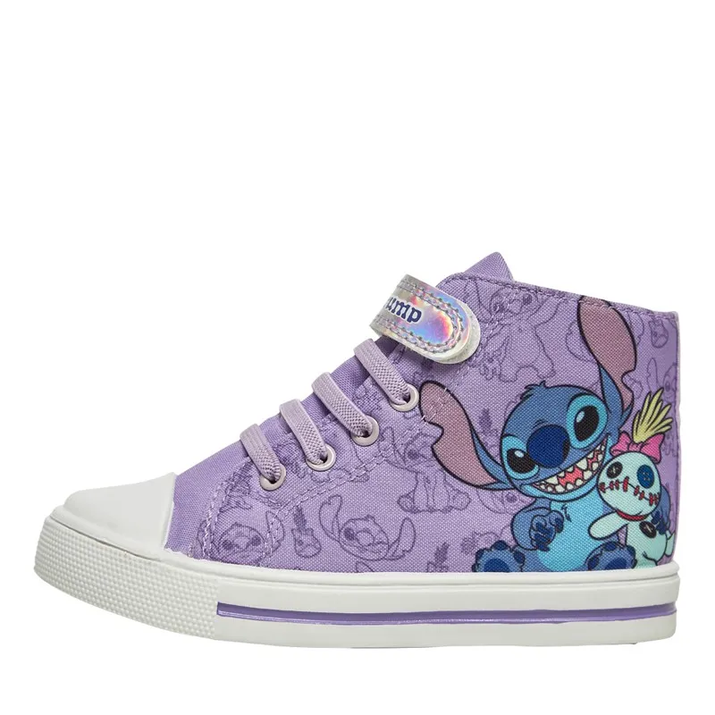 Character Mädchen Lilo und Stitch High-Top Canvas Sneaker Mehrfarbig