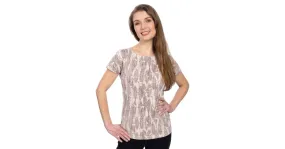 Damen T-Shirt BUSHMAN DORIE beige
