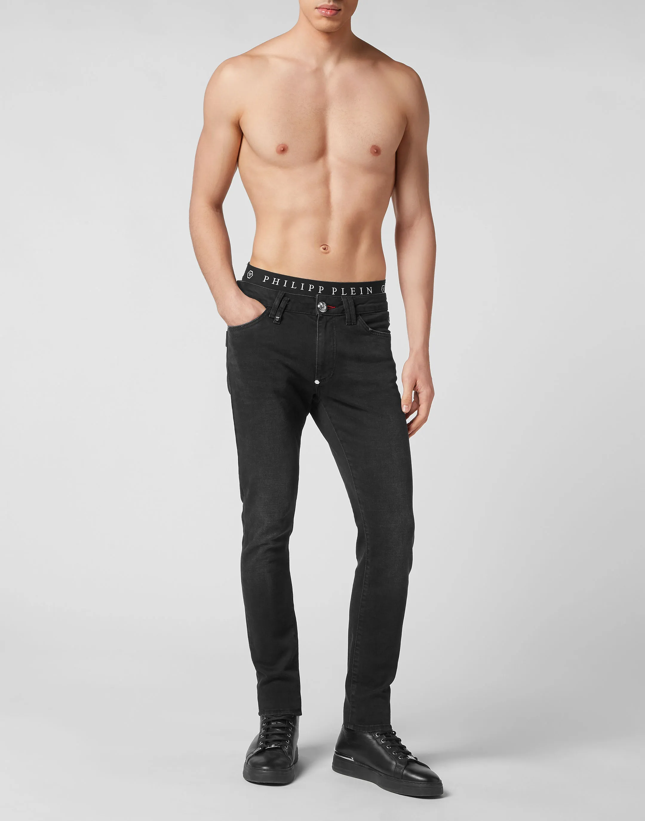 Denim Trousers Slim Fit Basic