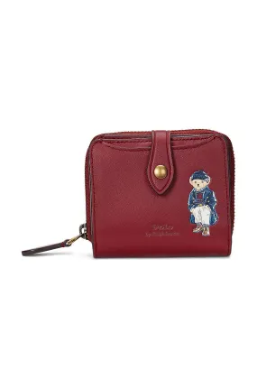 Geldbörse Polo by Ralph Lauren Bear Leather Wallet 427952664