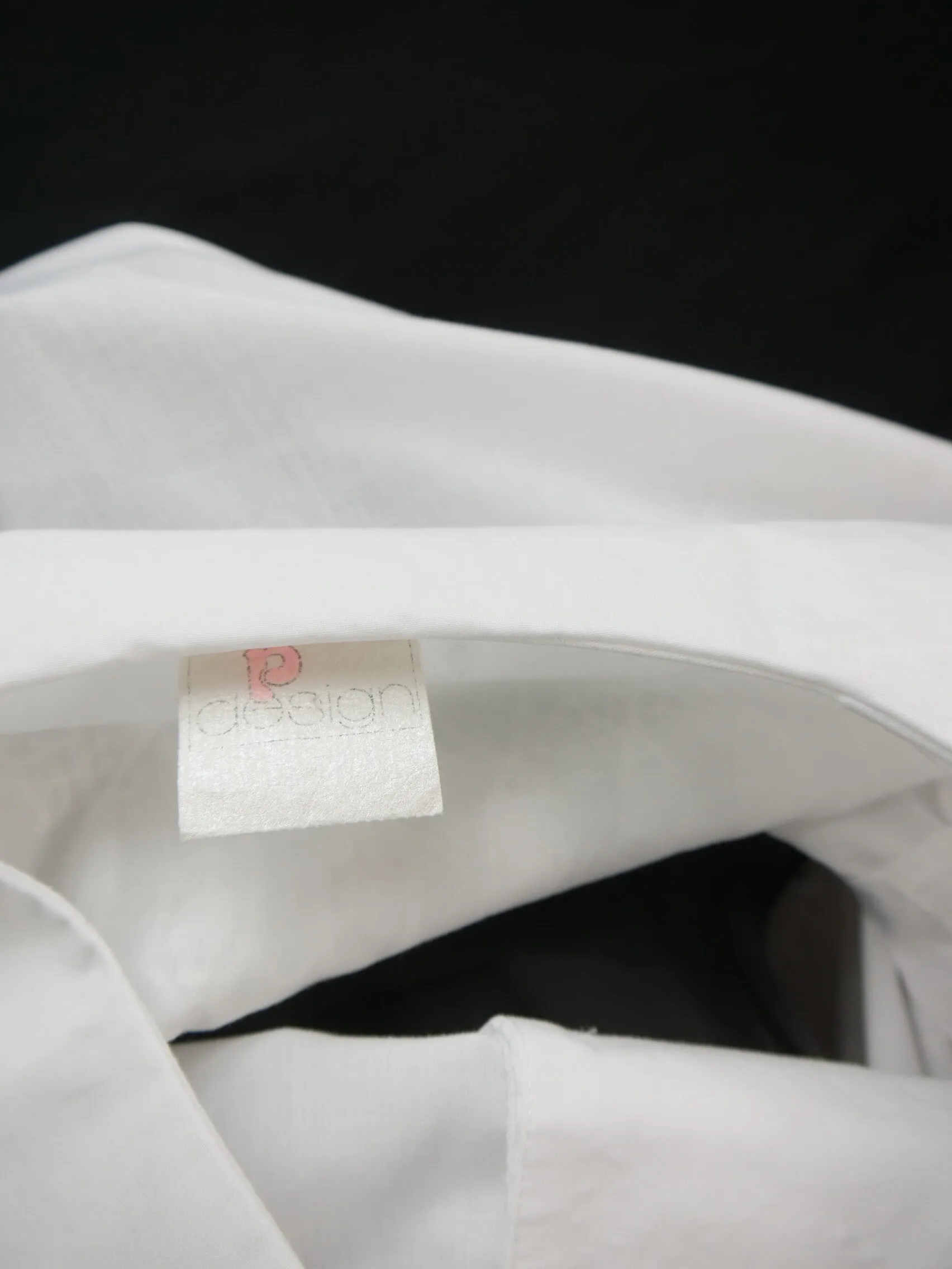 Gr.48 Trachtenbluse weiß Bluse für Dirndl Baumwollmischung mit Spitze TB8969