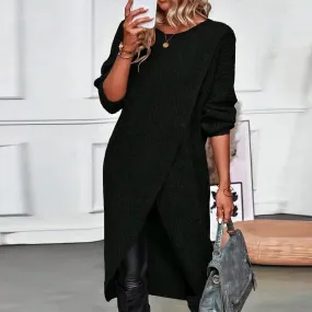 Heidi-Mode | Langes Sweatkleid
