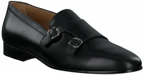 Herren-Slipper aus Leder 220001858560 (Schwarz)