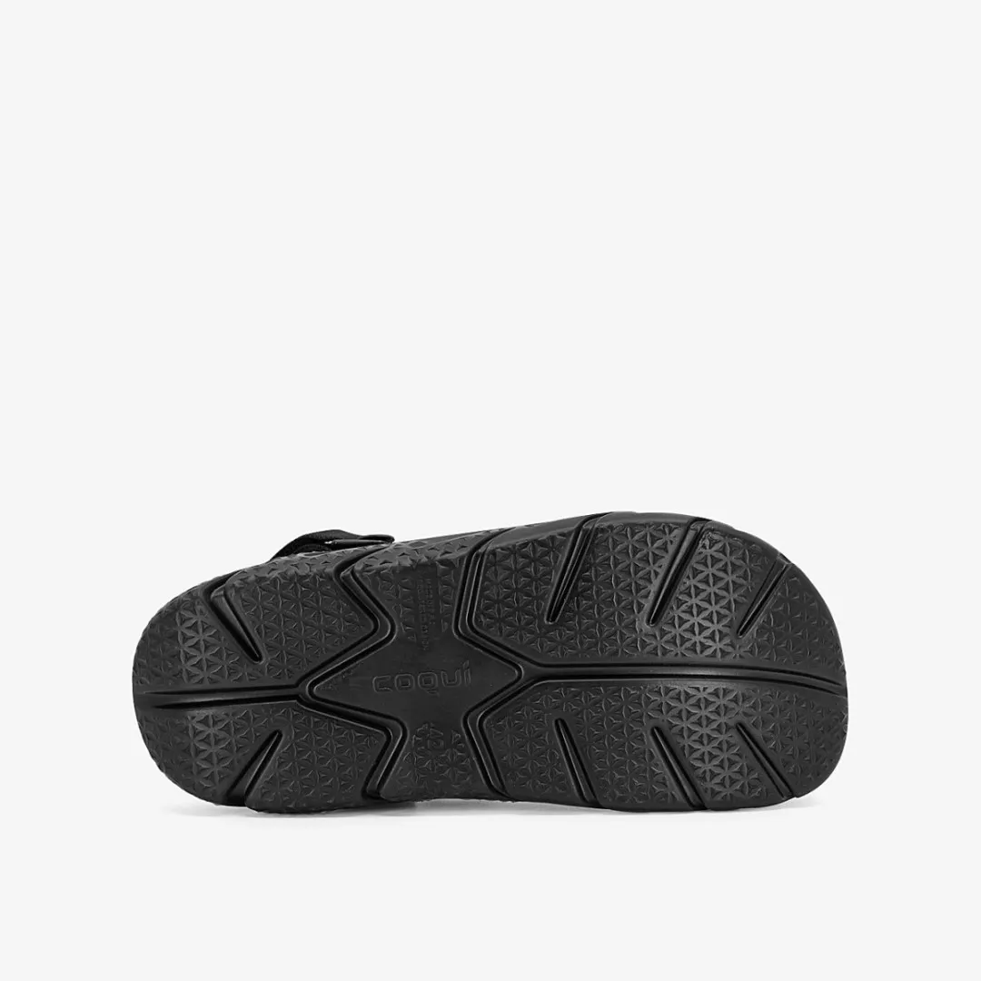 Herrenschuhe COQUI CODY schwarz mit Amulett 42