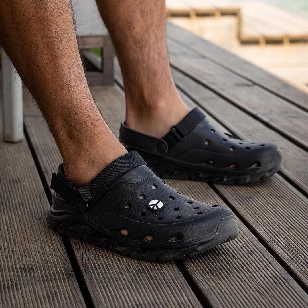 Herrenschuhe COQUI CODY schwarz mit Amulett 45