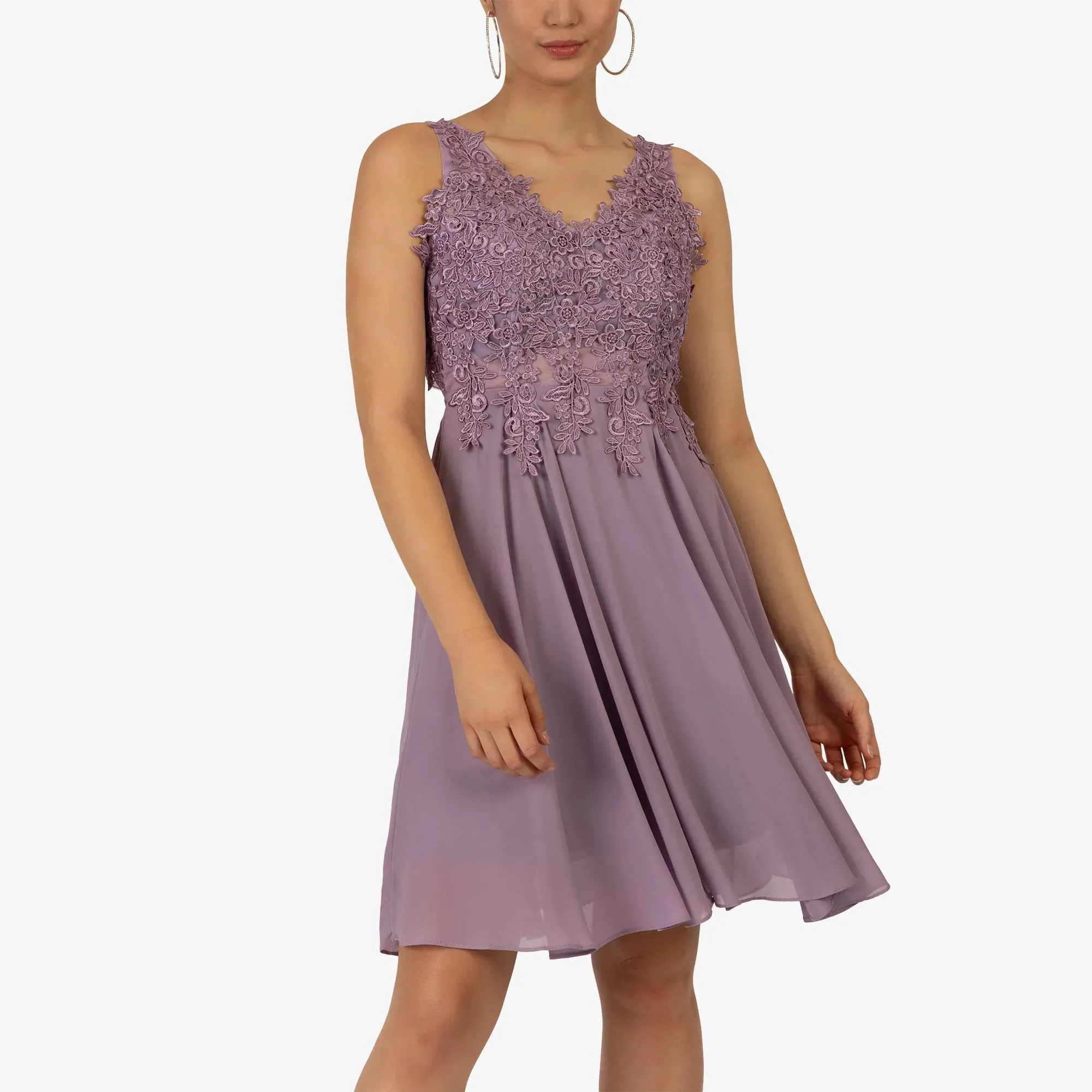   Kraimod  Cocktailkleid lavendel  Midi-Kleider 