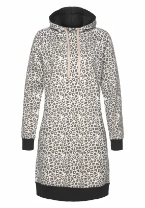 Lascana Sweatkleid Jerseykleid Damen nougat-beige im Online Shop von kaufen