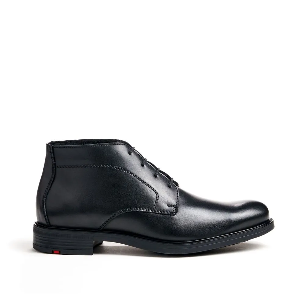 Lloyd DELAWARE Schnürschuh Glattleder Wollfutter schwarz S23 23-576-00