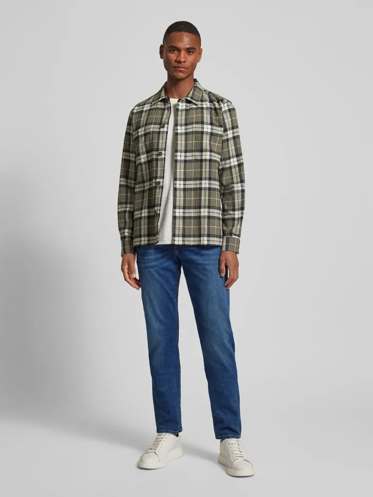 Petrol Slim Fit Jeans im 5-Pocket-Design (jeansblau) online kaufen