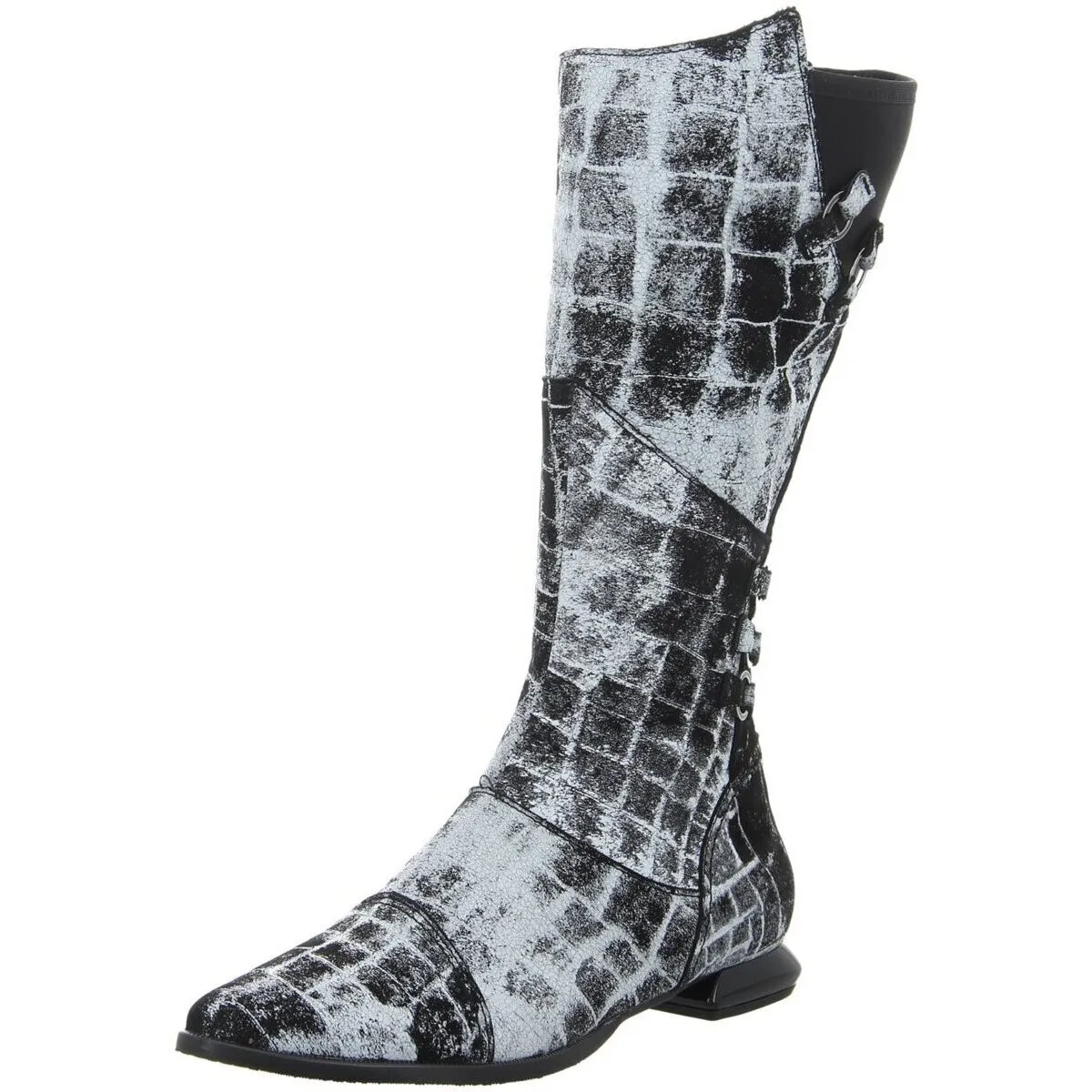 Simen - Stiefel 7042A SCHWARZ-WEISS