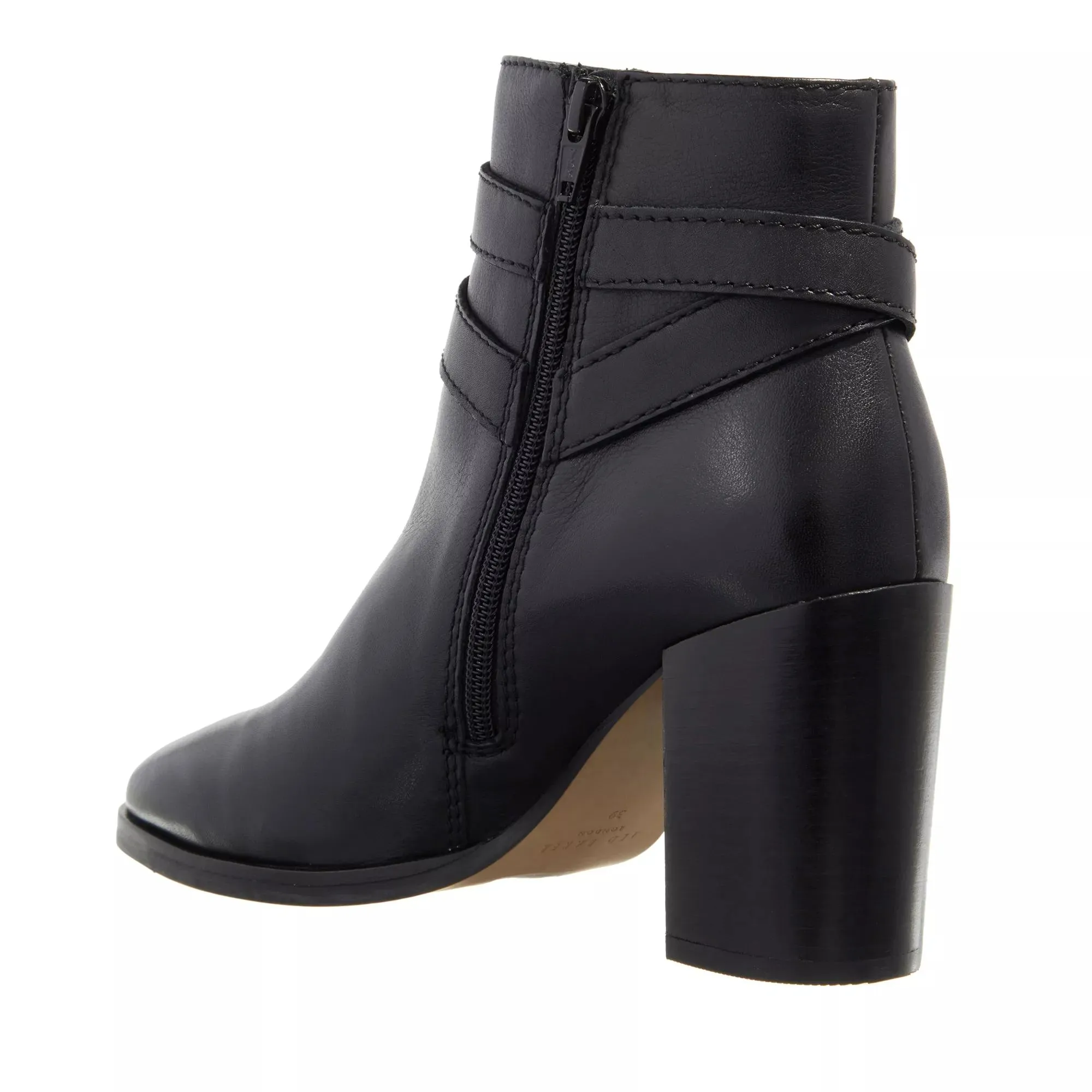   Ted Baker  Anisea T Hinge Leather 85Mm Ankle Boot Black  Stiefelette 