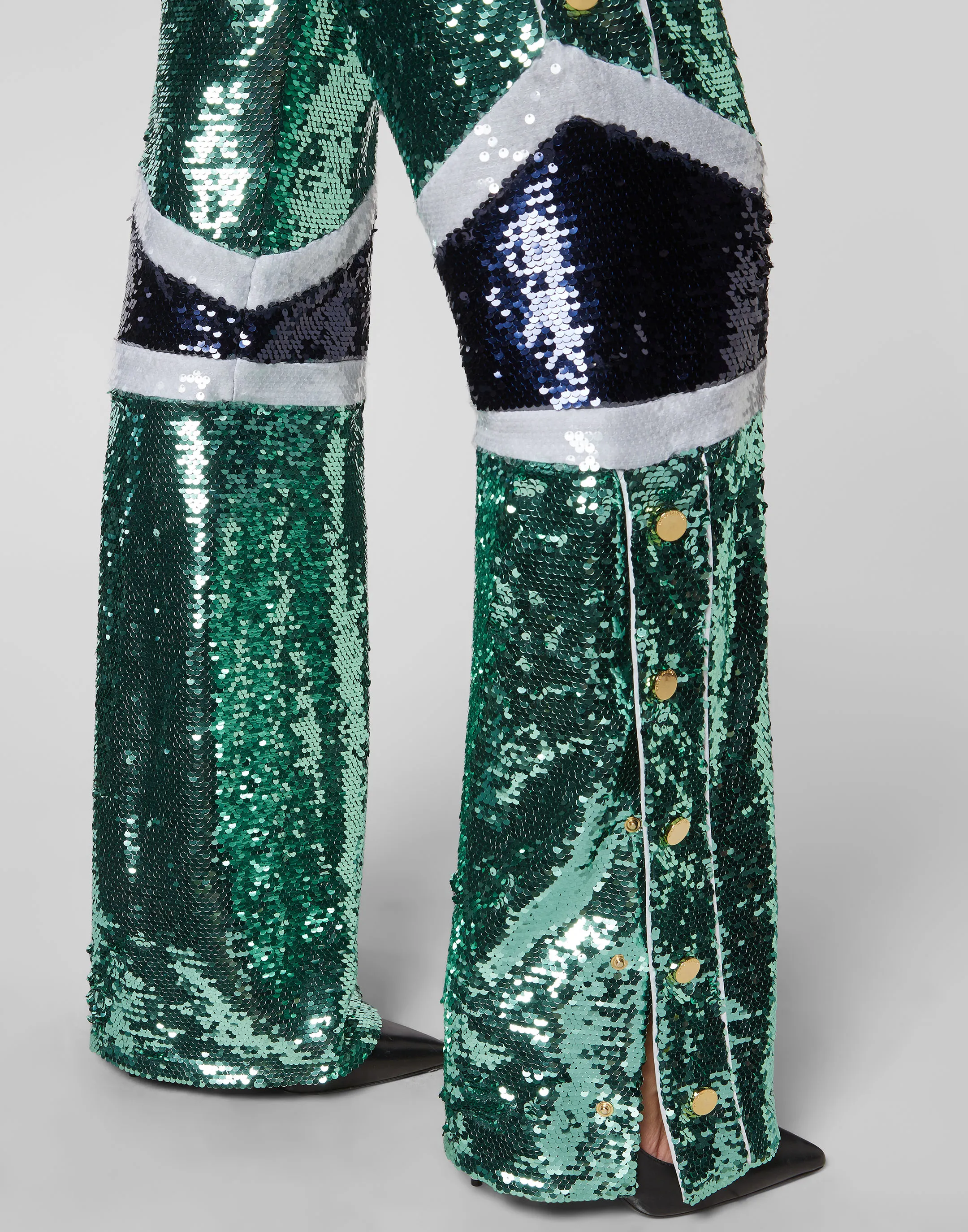 Top/Trousers Tracksuit  with Crystals