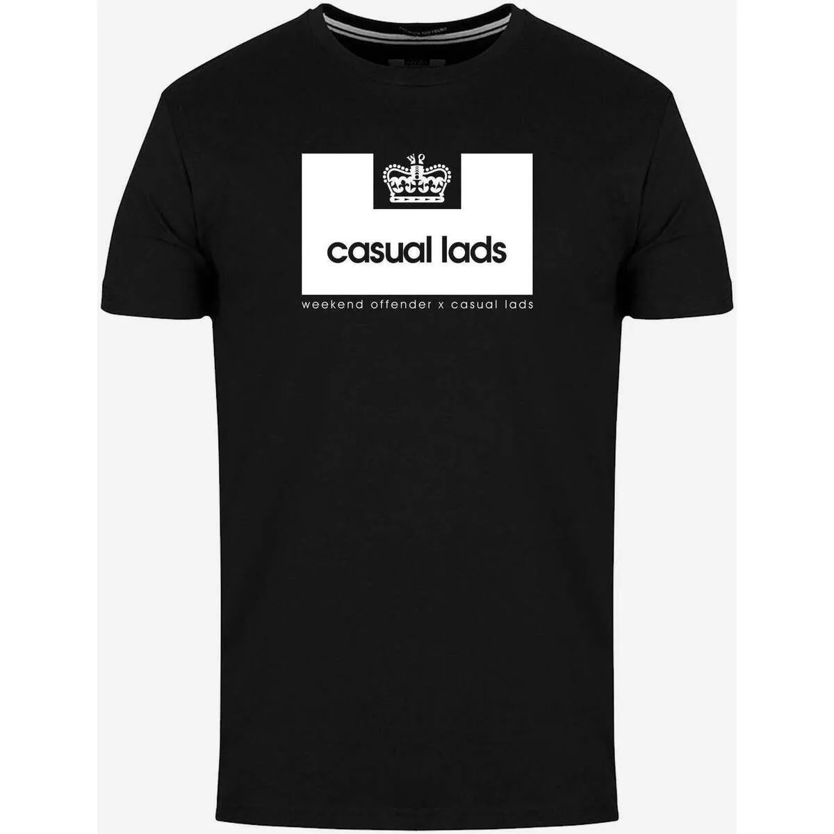 Weekend Offender - Casual Lads t-shirt - black