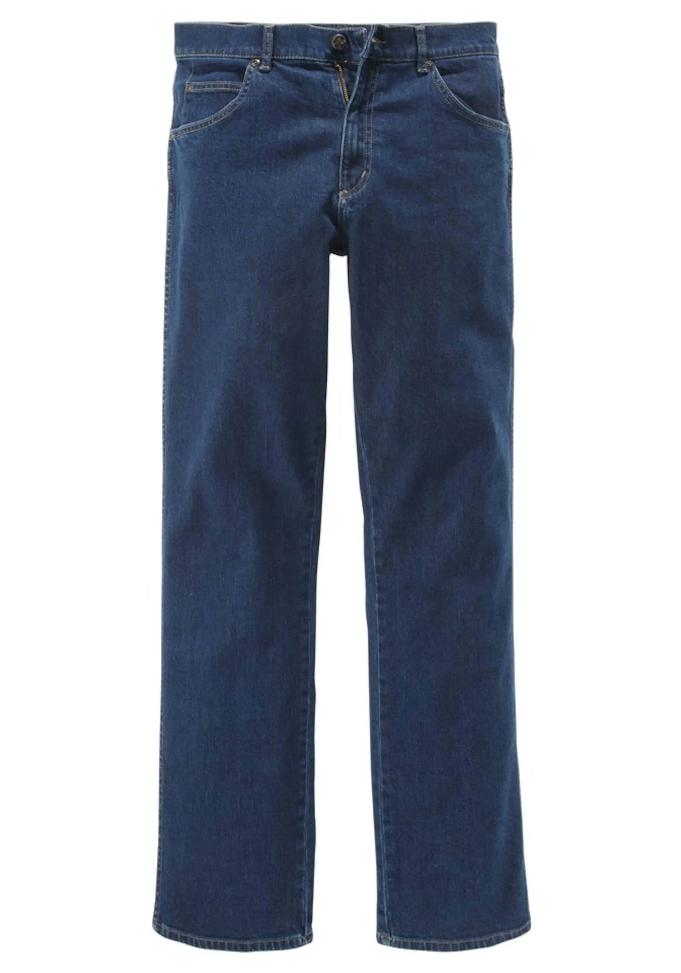 WRANGLER Regular Stretch-Jeans 'Durable' in Blue Denim
